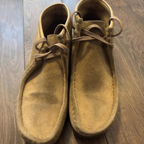 Clarks Wallabees, low top beige - Picture 4 of 5